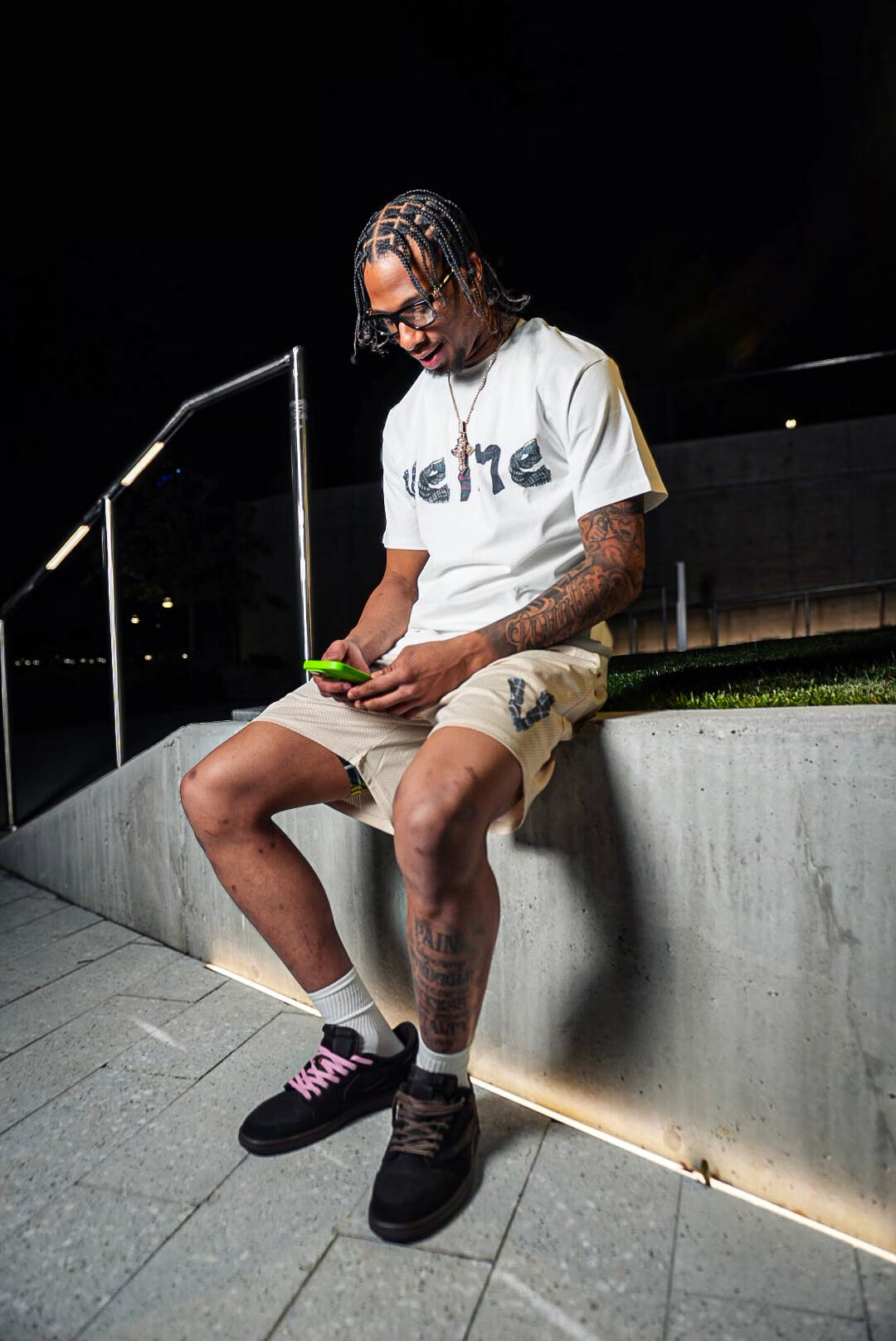 Velme “Plaid” Mesh Shorts.