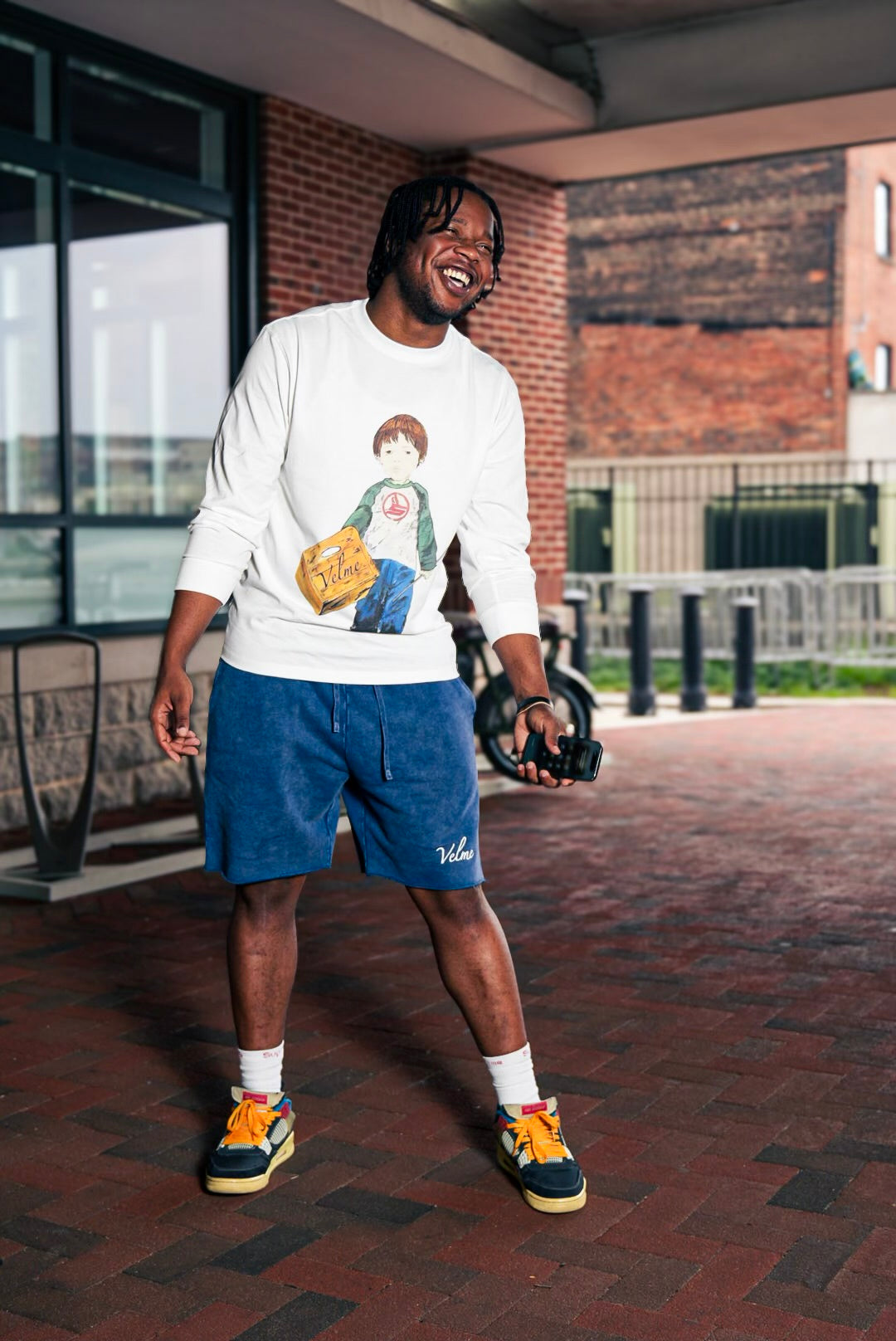 Velme “Lost Boy” long sleeve T-shirt.
