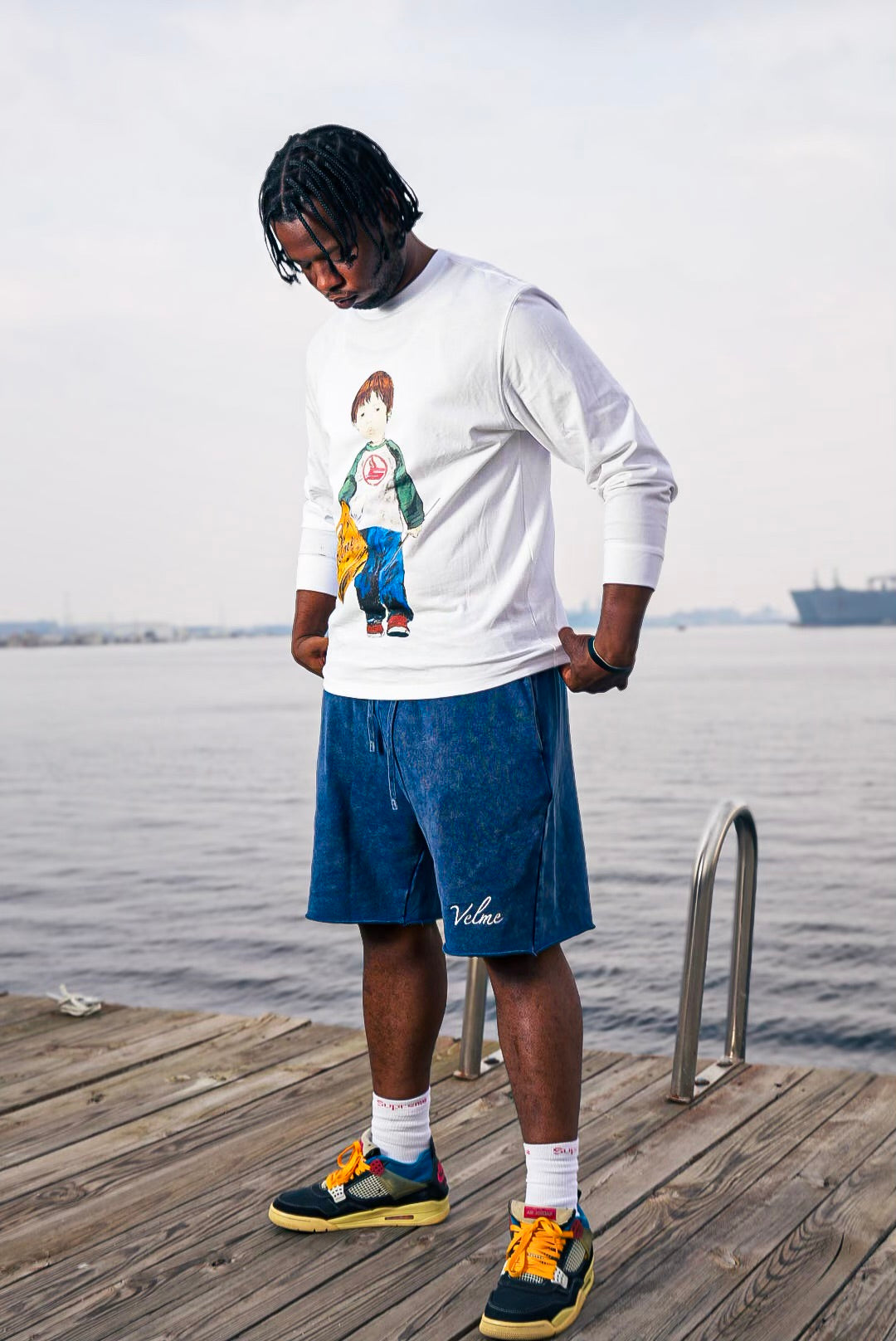 Velme “ lost boy “ short set.