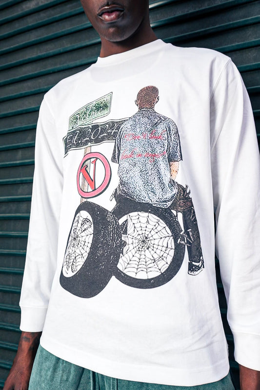 Velme “ street sign” Long sleeve T-shirt.